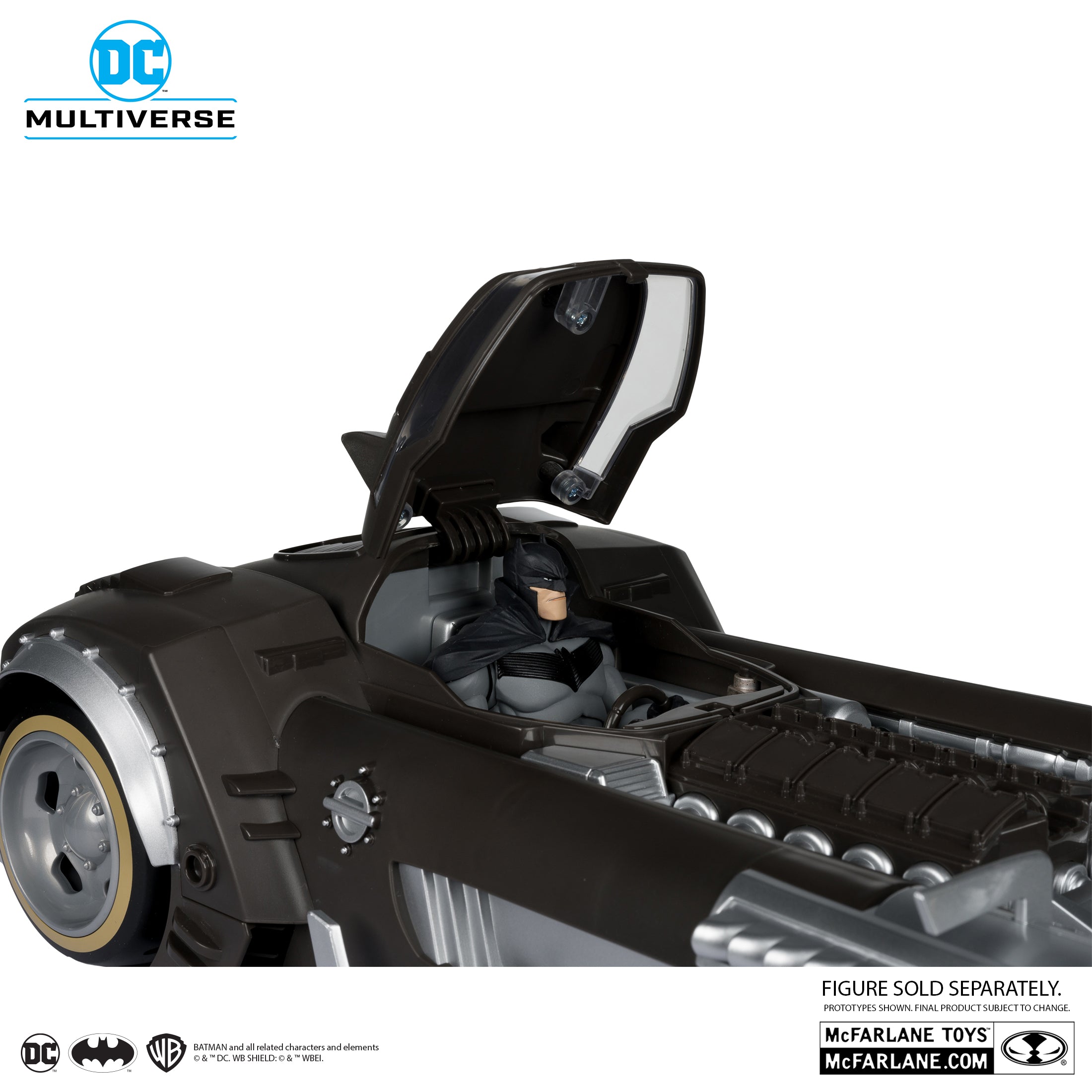 DC Multiverse Exclusive Gold Label Batmobile (Batman White Knight)、mySite、hgirdovlk
