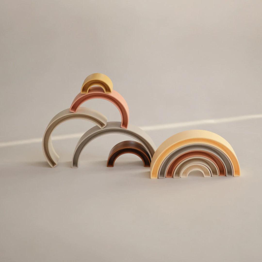  Mushie Stacking Rainbow - Sol、mySite、merchandisen