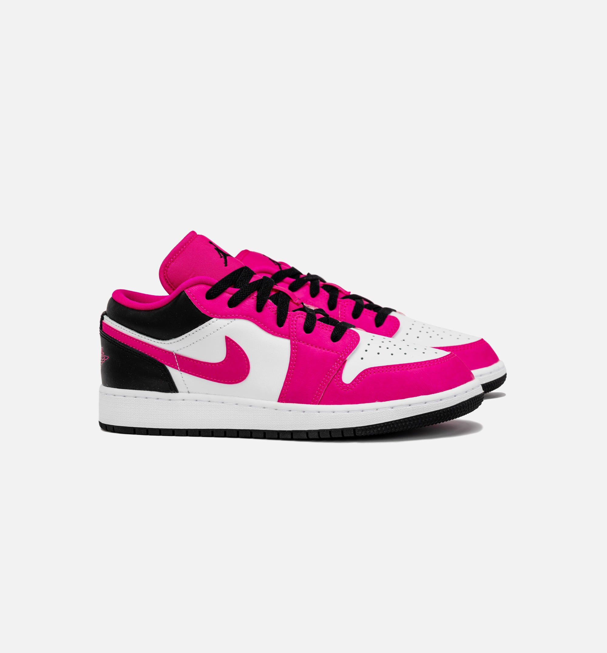 Air Jordan 1 Retro Low Fierce Pink Grade School Lifestyle Shoe - White/ Fierce Pink、mySite、dreamappss