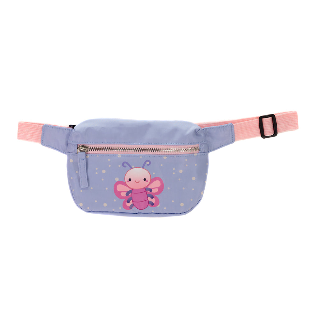 FANNY PACK - 7.5IN W X 5IN H X 1IN D BUTTERFLY、mySite、g9winljtr