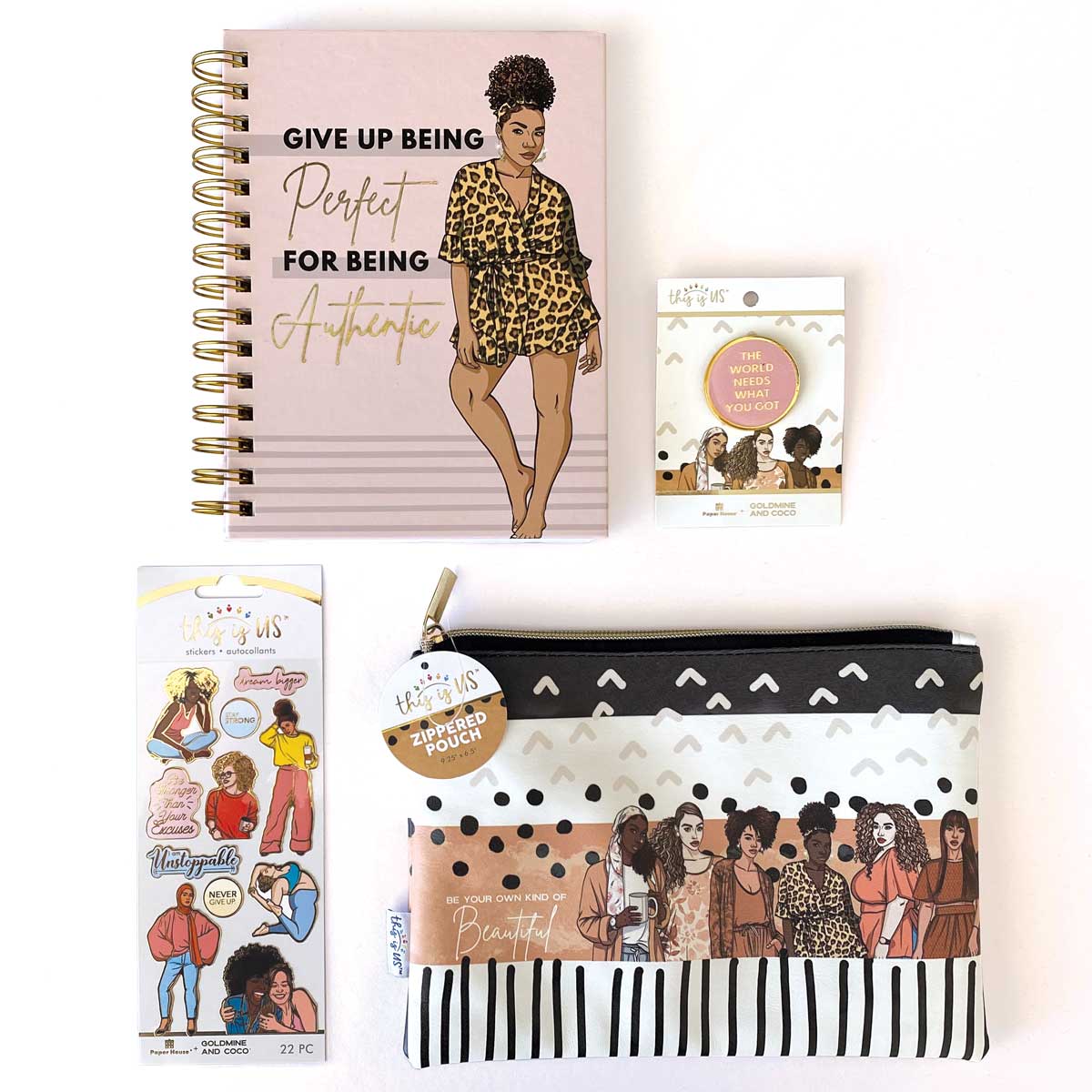  Pencil Pouch and Notebook Bundle - Goldmine and Coco、mySite、ghnorth