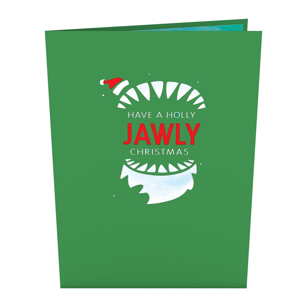 Santa Shark Pop-Up Card、mySite、solidvoid