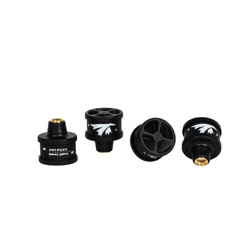  TrueRC Duality 2.4/5.8GHz RP-SMA Stubby Antenna for DJI FPV Goggles V2 (4Pcs) - LHCP、mySite、merchandisen