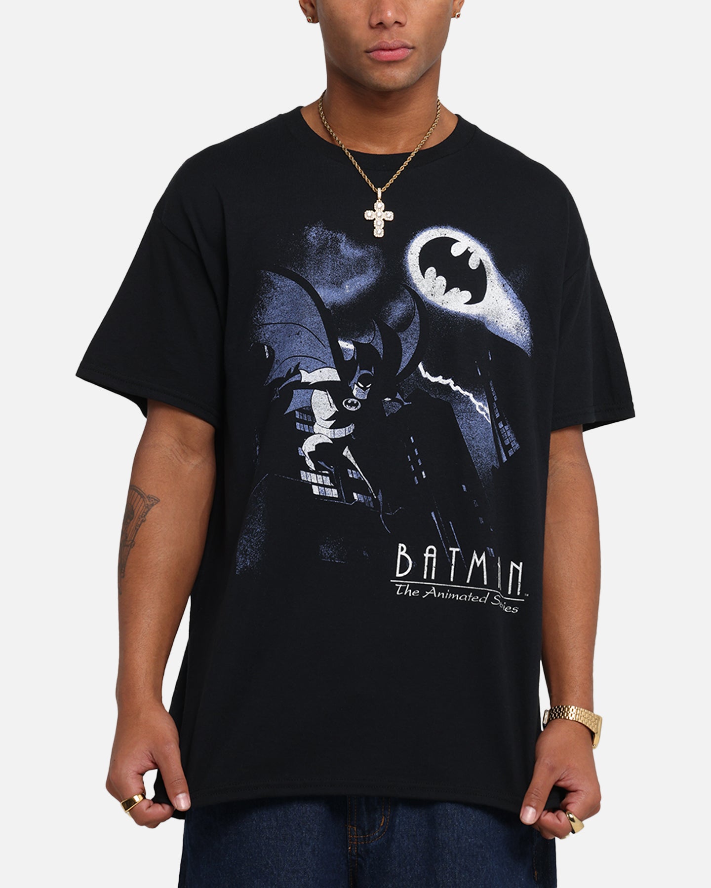 American Thrift X DC Batman The Animated Series T-Shirt Black、mySite、zt4zffjzw