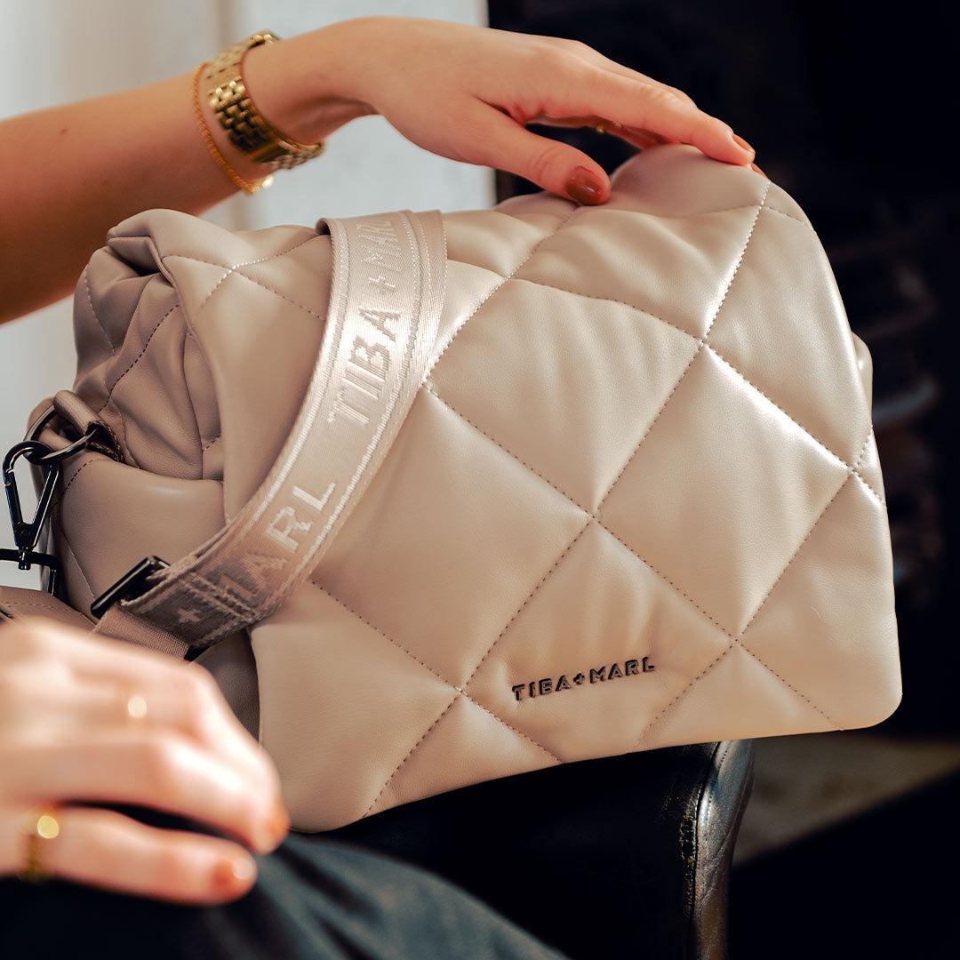  Tiba + Marl Nova Eco Compact Quilted Changing Bag - Oyster、mySite、merchandisen