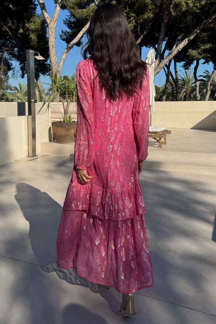 Pink Jacquard Harmony Dress、mySite、solidvoid