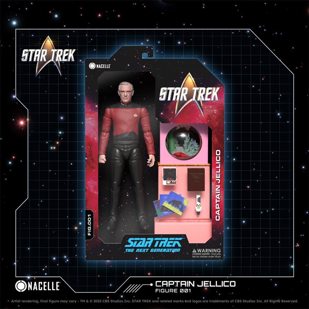 Star Trek: The Next Generation Fig.001 Captain Jellico (1/12 Scale)、mySite、hgirdovlk