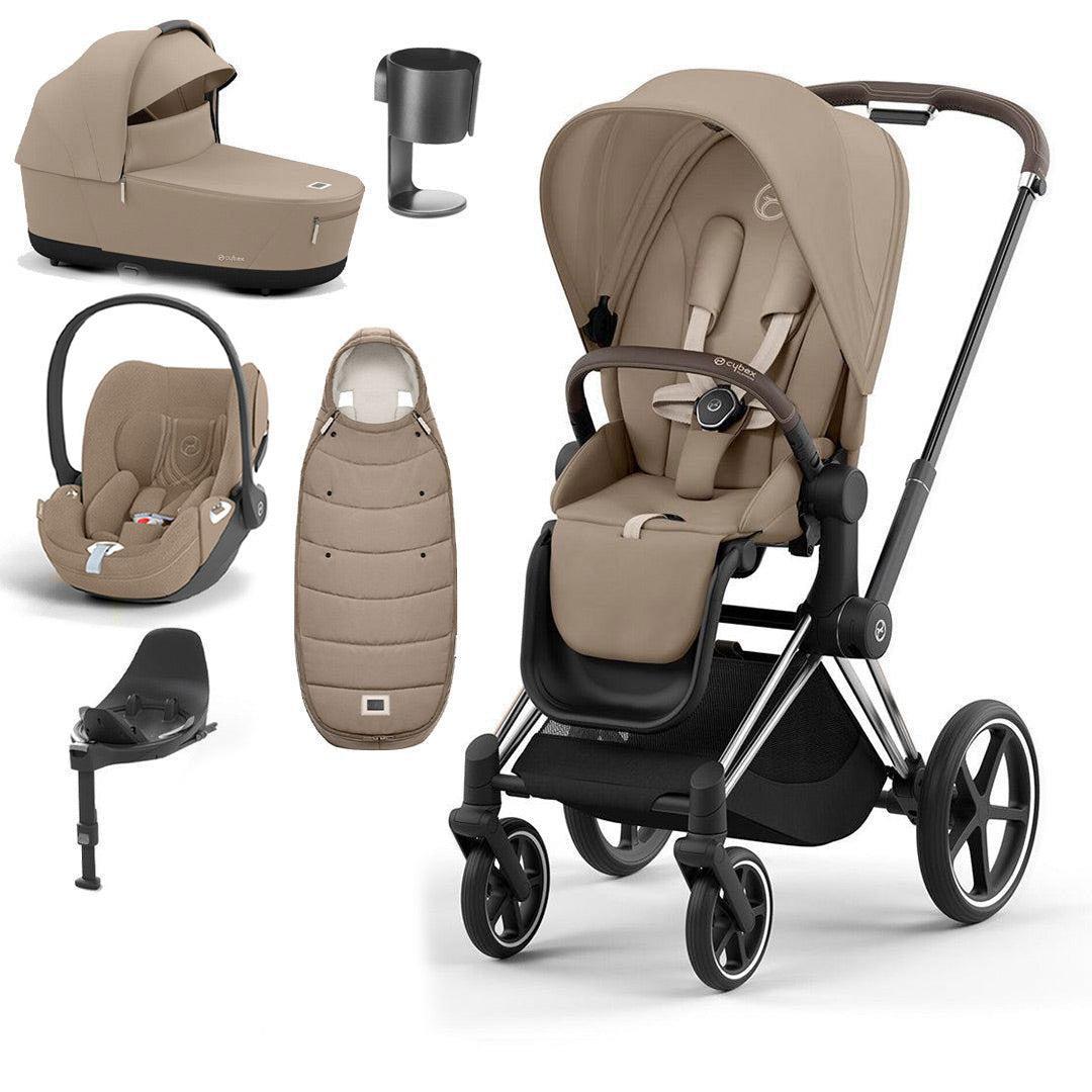  CYBEX Priam Cloud T Ultimate Travel System - Cozy Beige、mySite、merchandisen