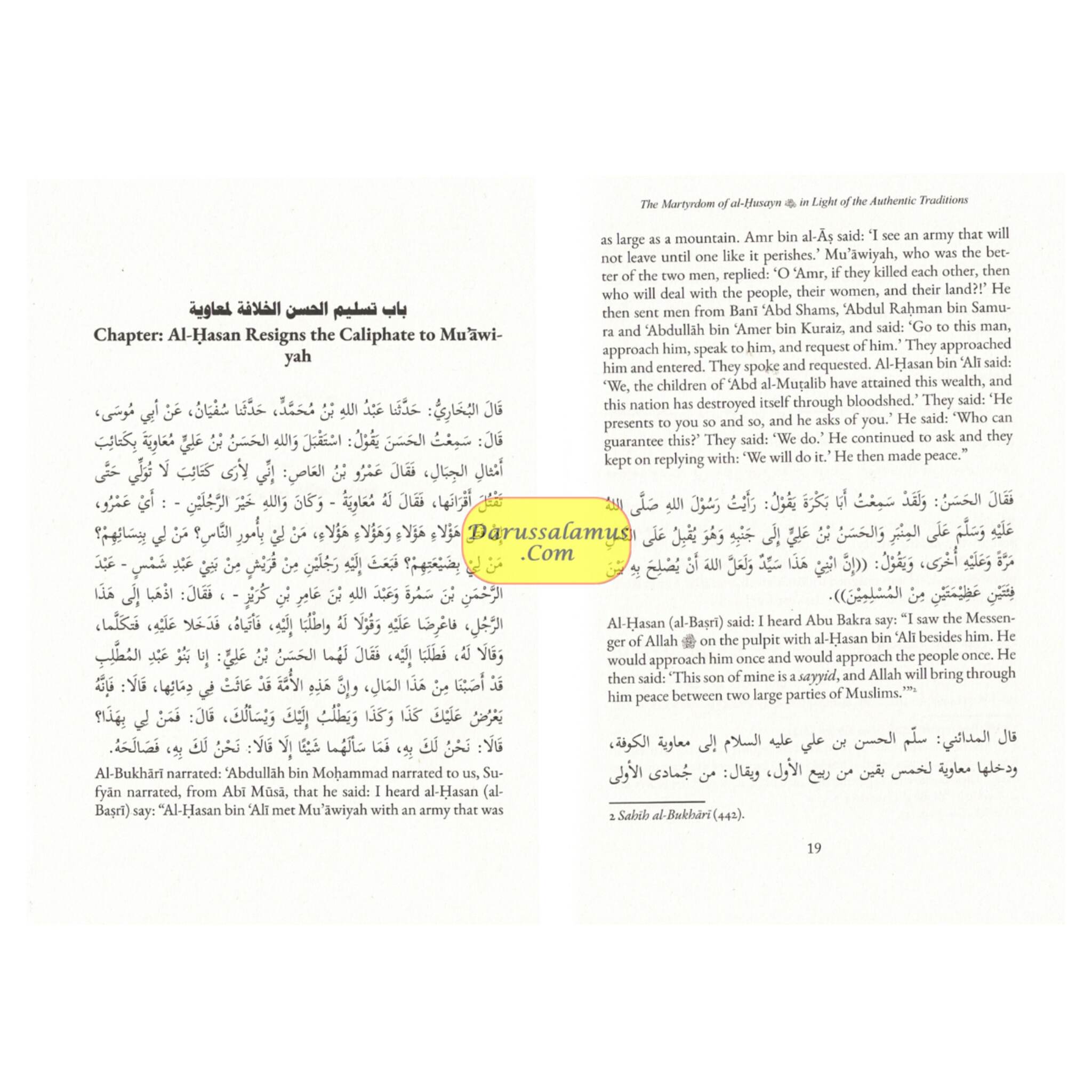 The Martyrdom Of Al-Husayn In Light Of The Authentic Traditions By Farid Al-Bahraini、mySite、topwebapps