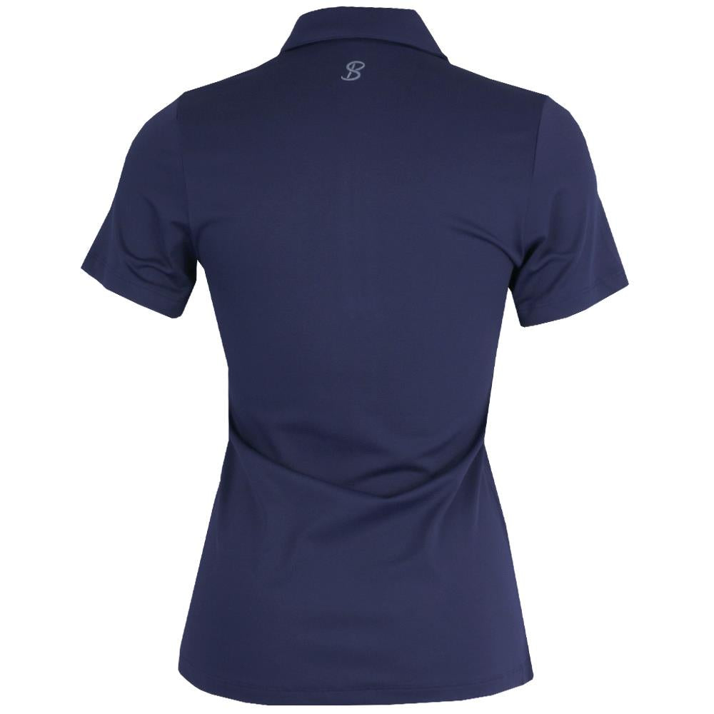 Sofibella Women's UV Colors Micro Pique Polo - Navy