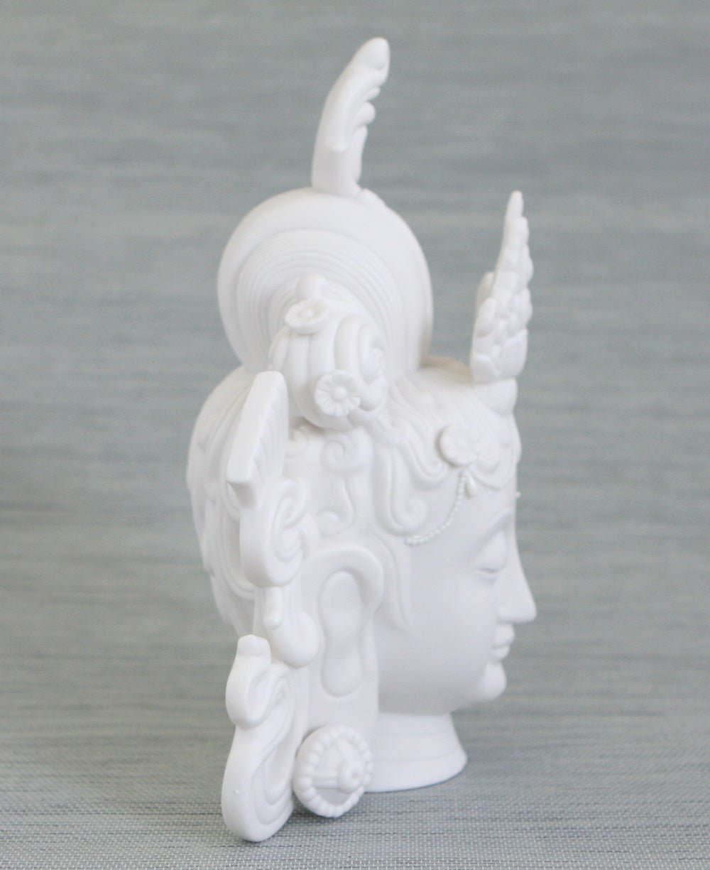 Face of Tara, White Porcelain Statue、mySite、topwebapps