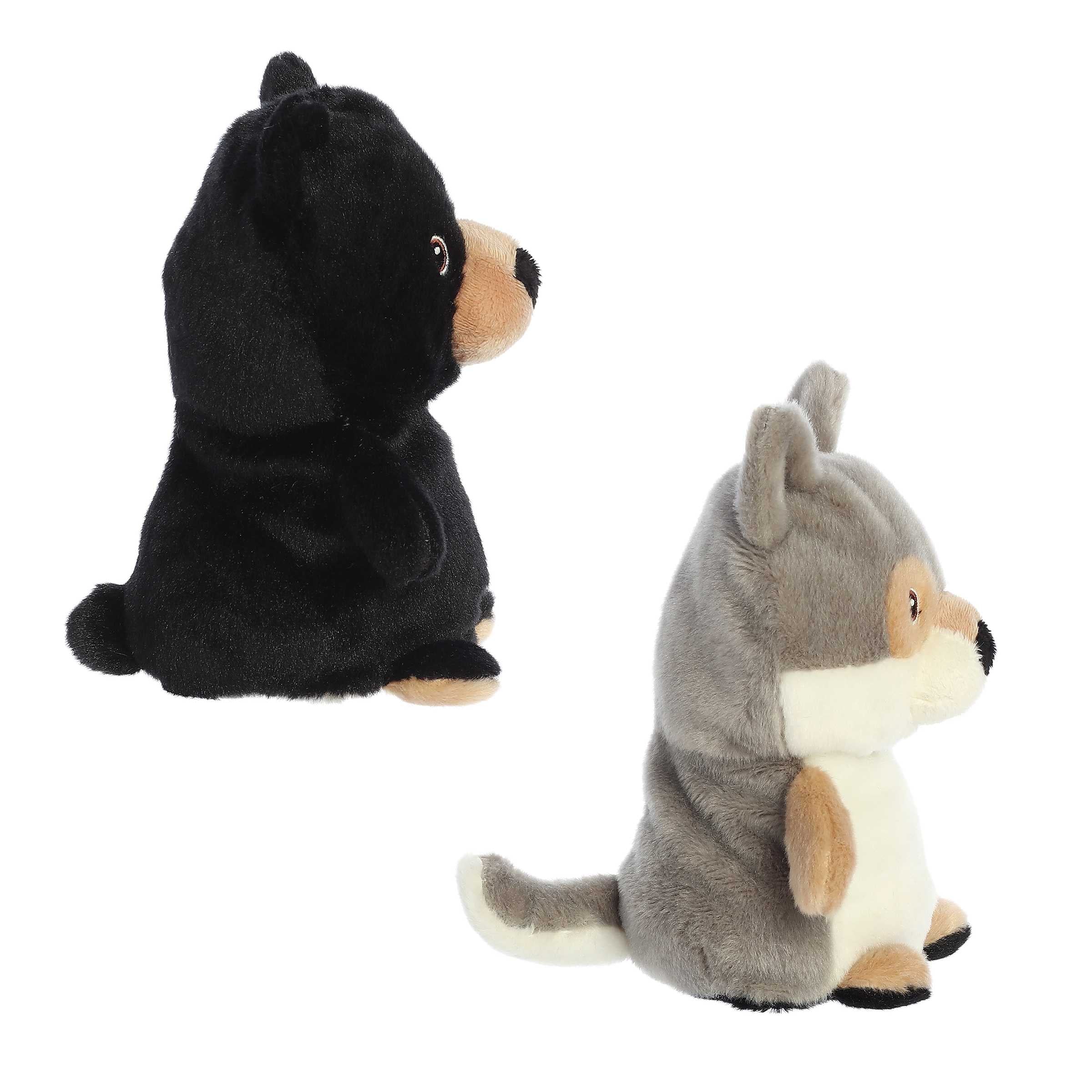 Aurora® - Eco Nation™ - Reversible Eco Pairs - 6.5 Black Bear and Wolf、mySite、g9winljtr