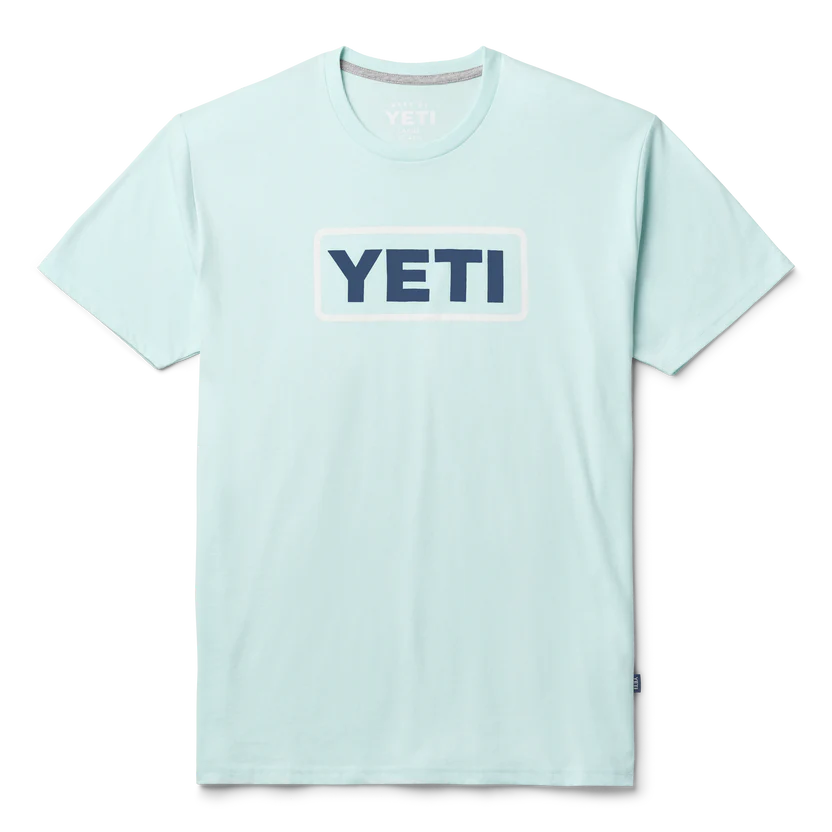 YETI Logo Badge Premium T-Shirt、mySite、noshort