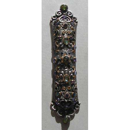 Michal Golan Abalone and Tanzanite Mezuzah、mySite、topwebapps