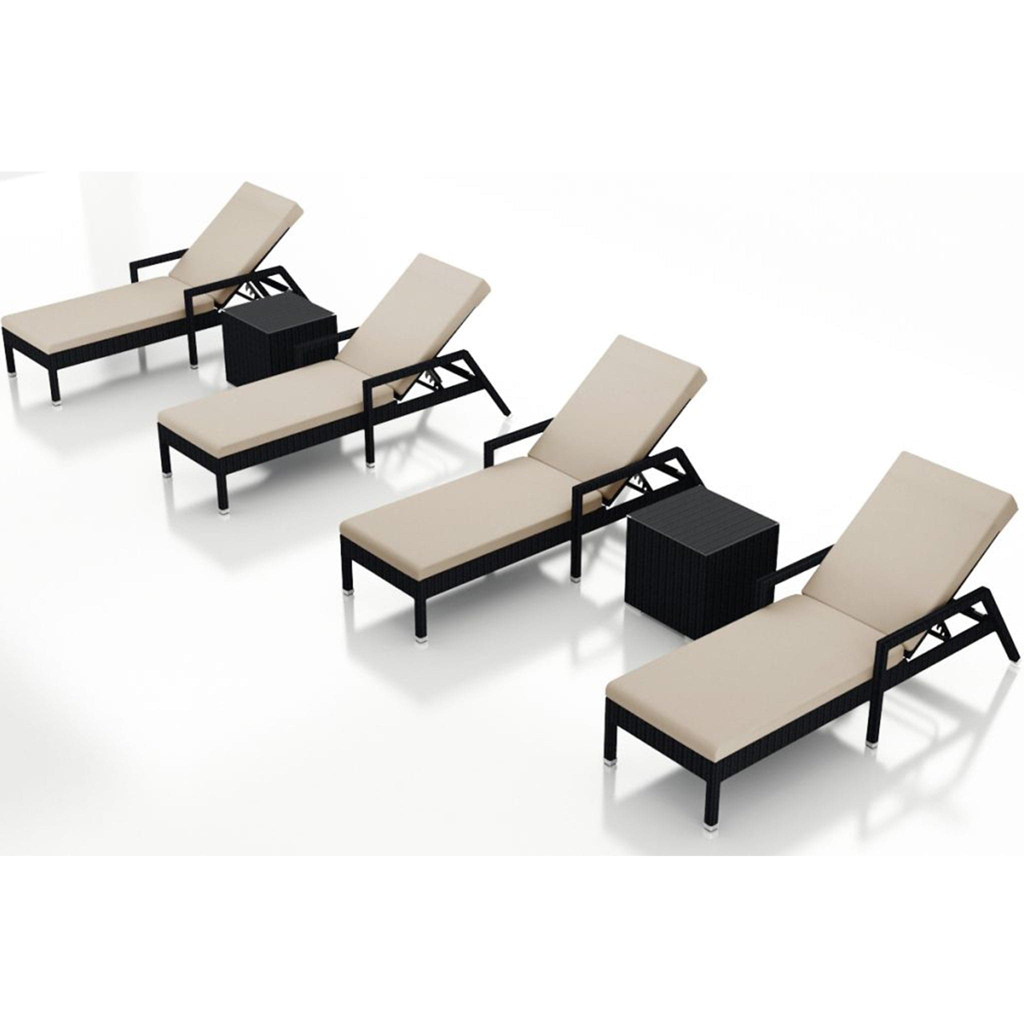 Urbana 6 Piece Reclining Chaise Lounge Set、mySite、neckold