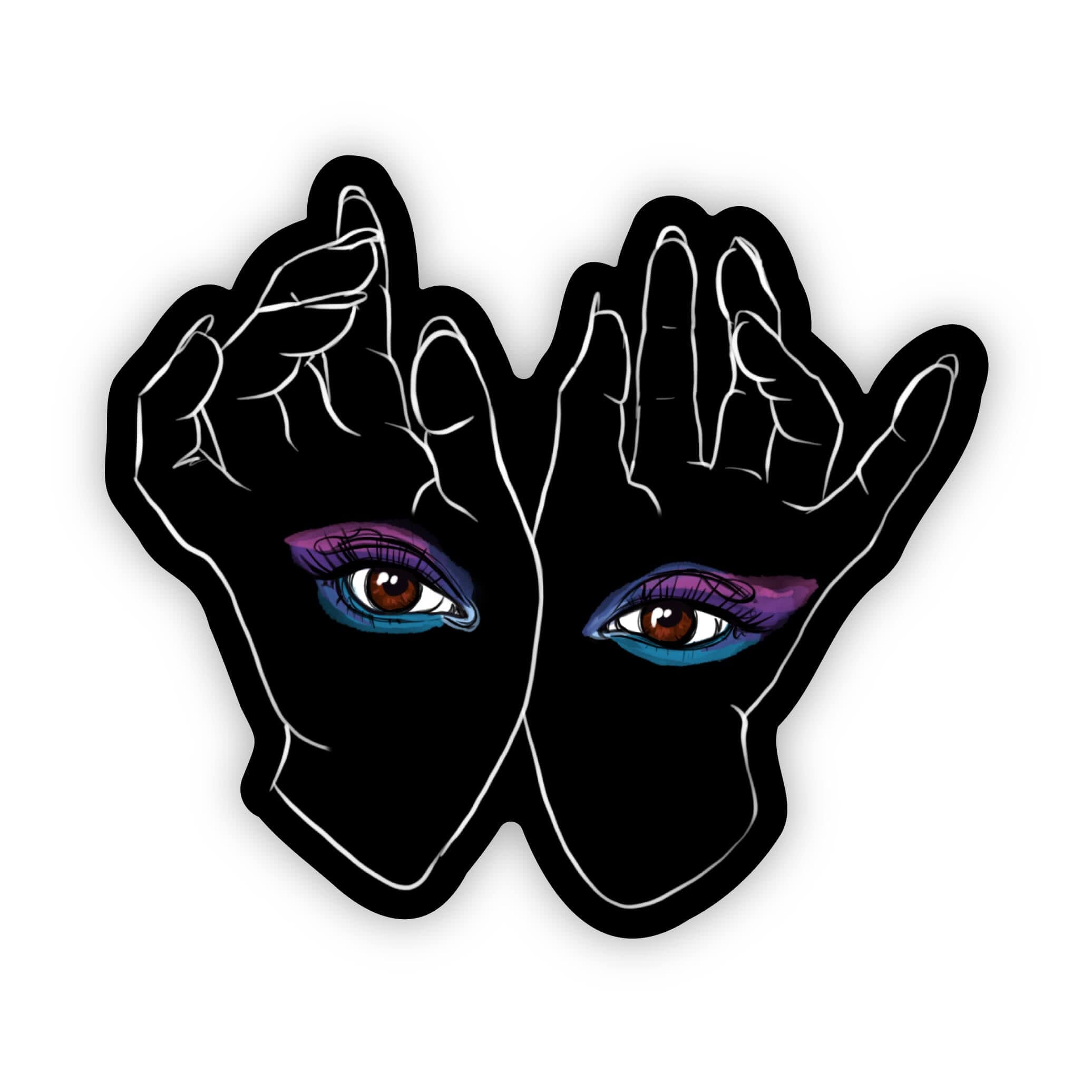  Mystical Hands & Eyes Sticker、mySite、elrpsem3k