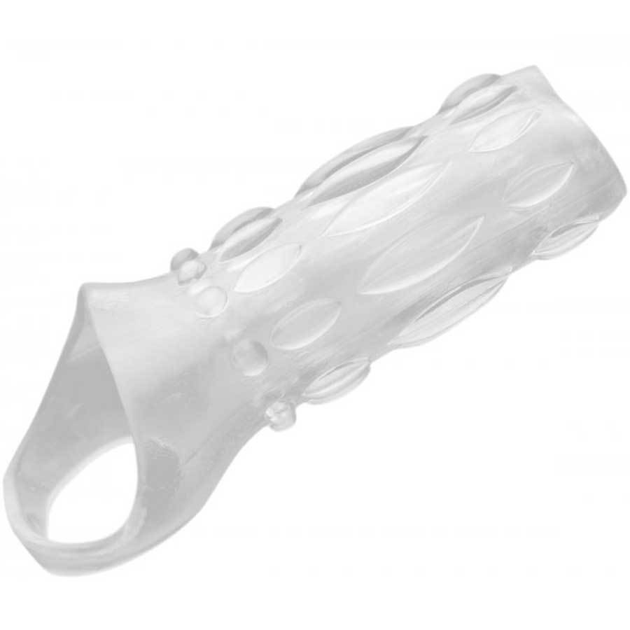 Clear Sensations 4.5 Inch Penis Girth Enhancing Sleeve for Men、mySite、bottomscart