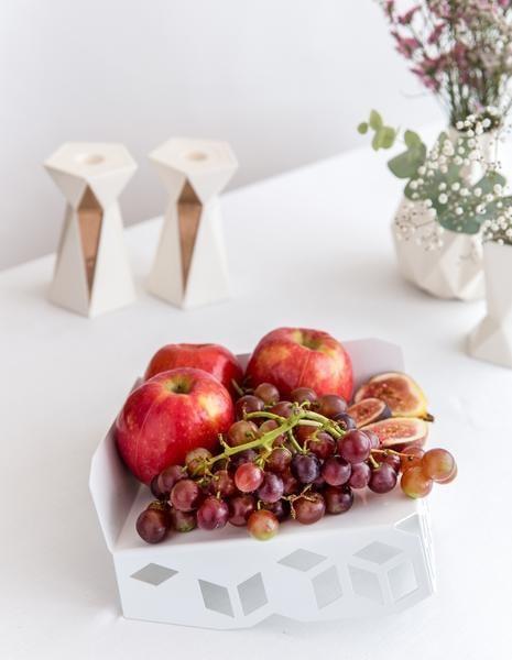 Elevated Geometric Matzah Tray/ Fruit Tray、mySite、topwebapps