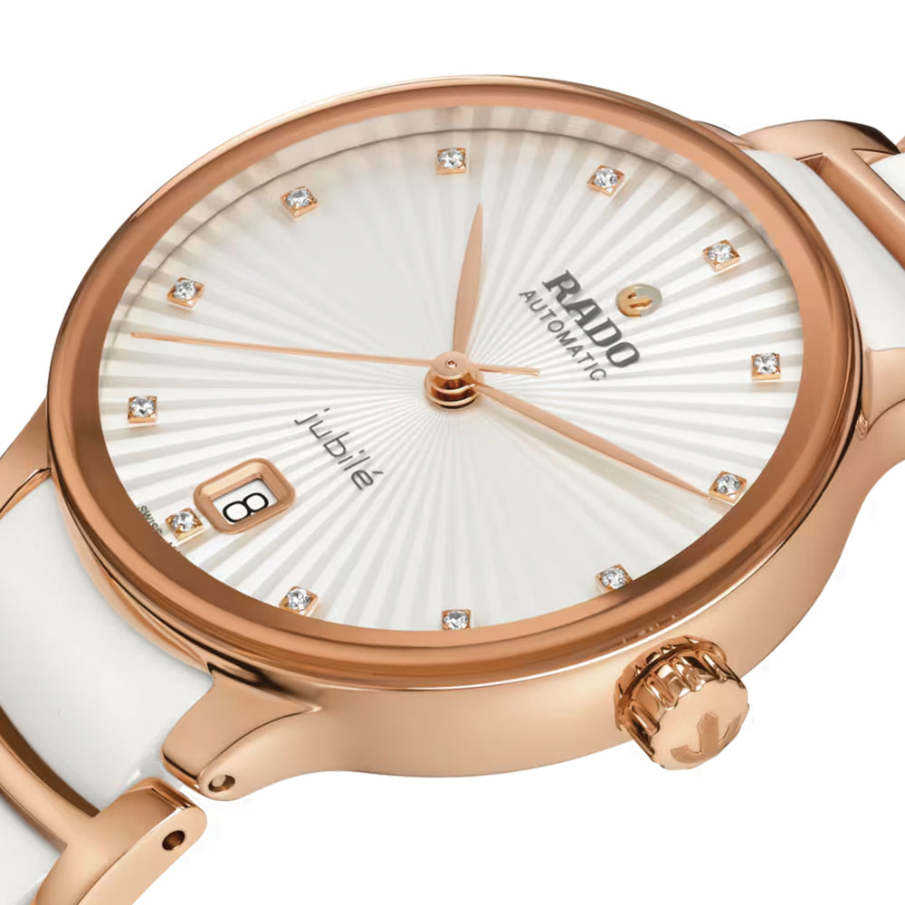 Centrix Automatic Diamonds 35mm - White on Bracelet、mySite、botmansion