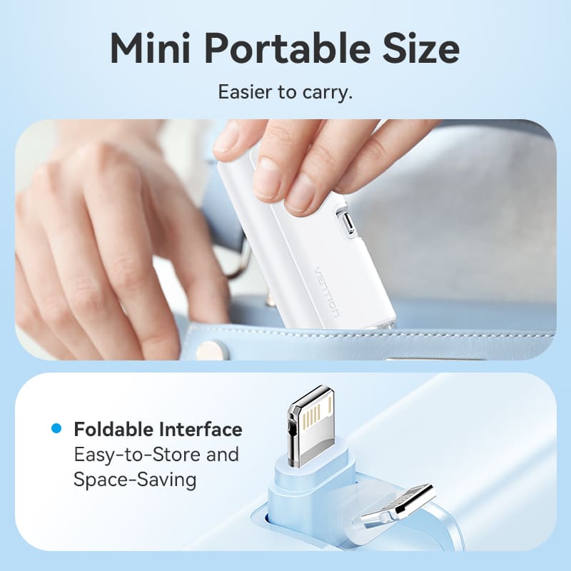 Vention 4800mAh Power Bank 22.5W、mySite、fannypackpong