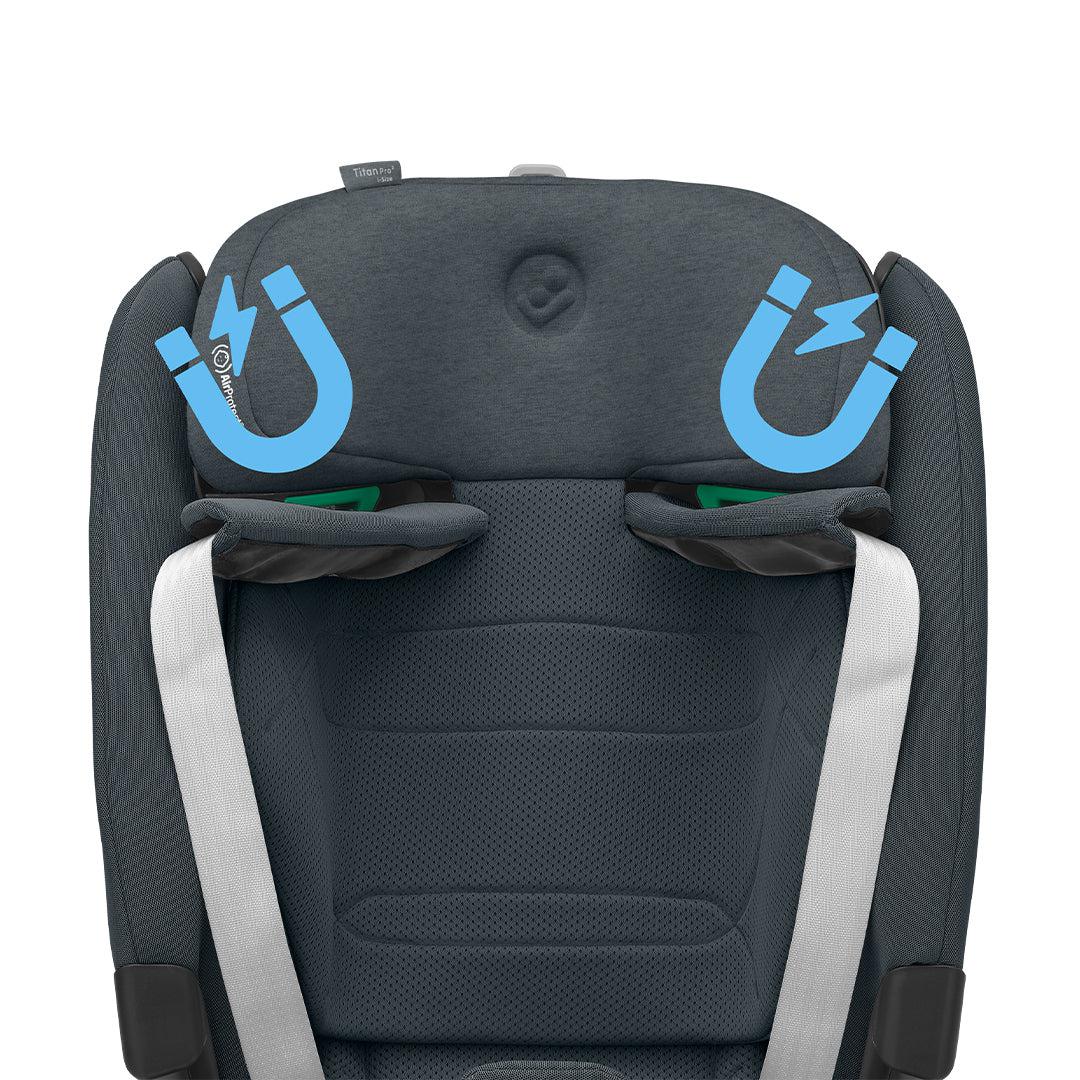  Maxi-Cosi Titan Pro2 i-Size Car Seat - Authentic Graphite 2、mySite、merchandisen