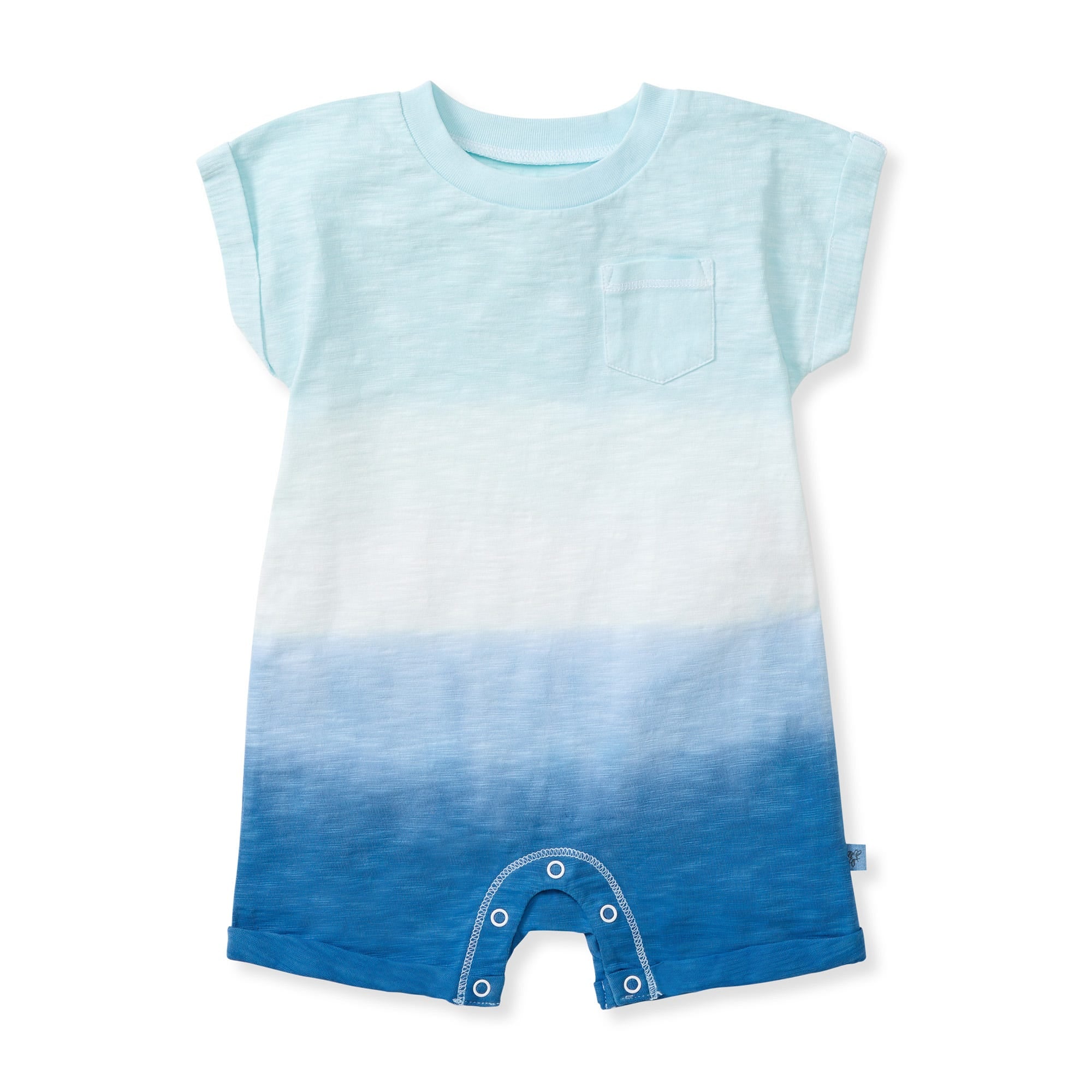  Double Dip Dye Organic Baby Boy Romper、mySite、layawaytickets