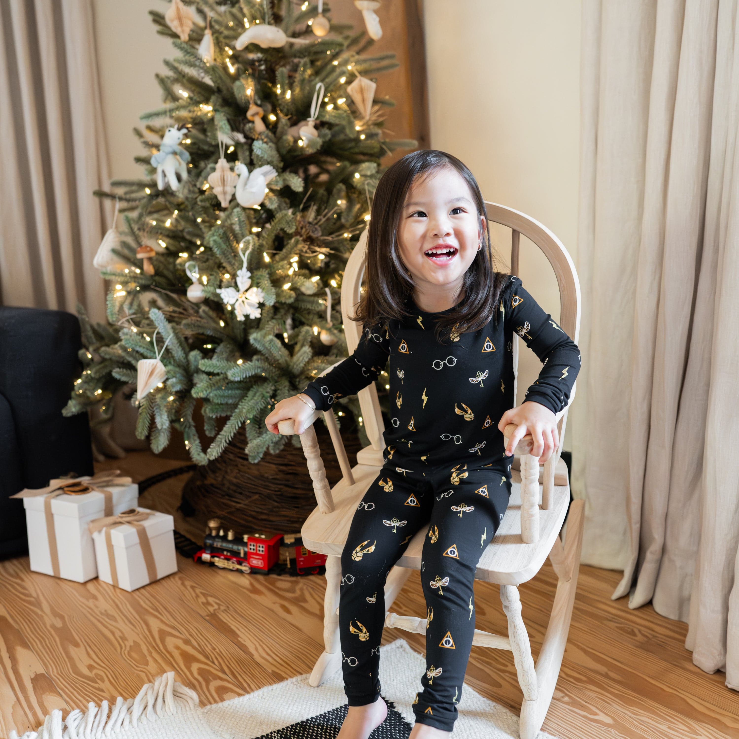  Long Sleeve Pajamas in Midnight Icon、mySite、layawaytickets