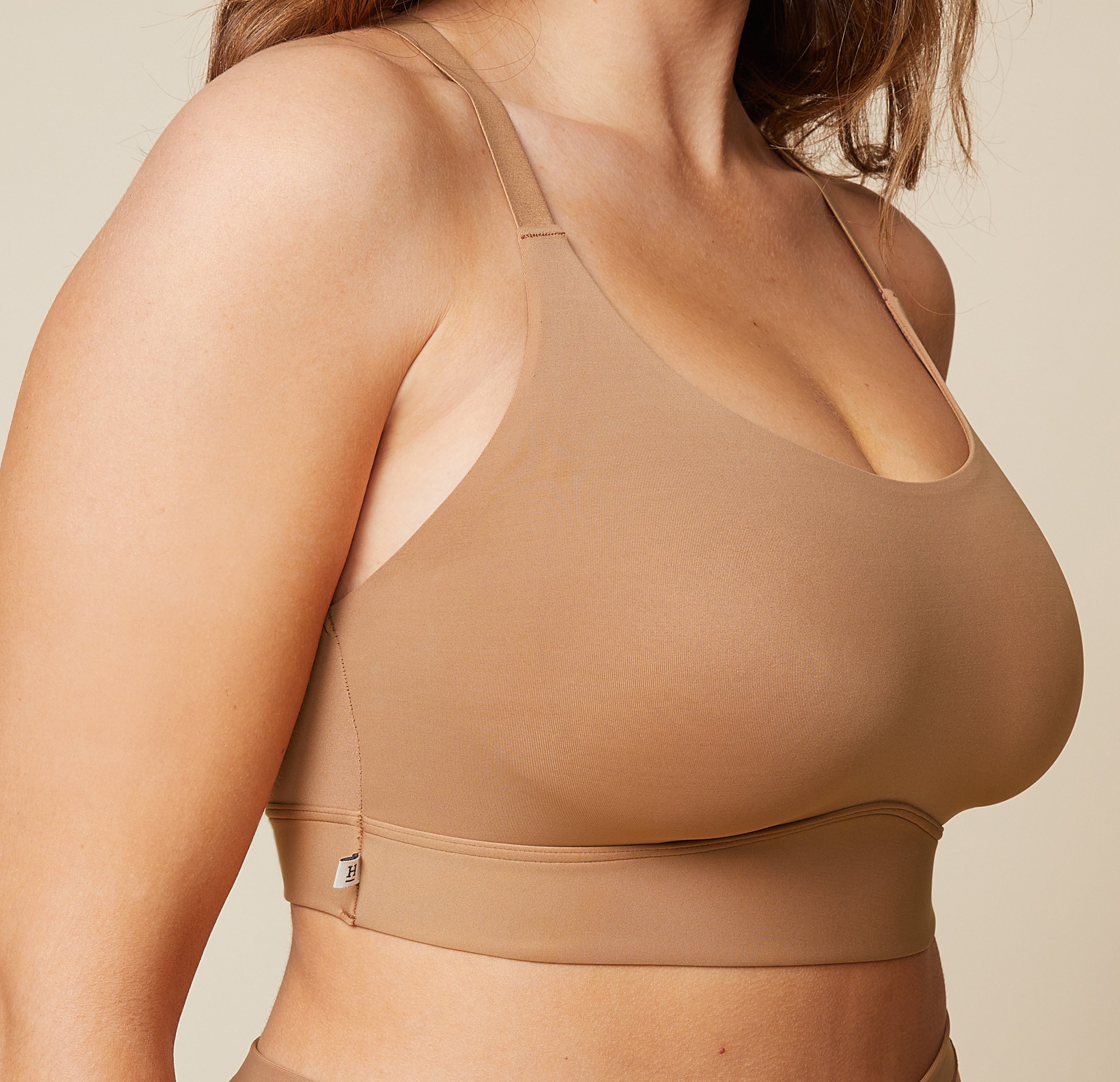 Bliss Racerback Bralette - Tan、mySite、bengalsvssteelers