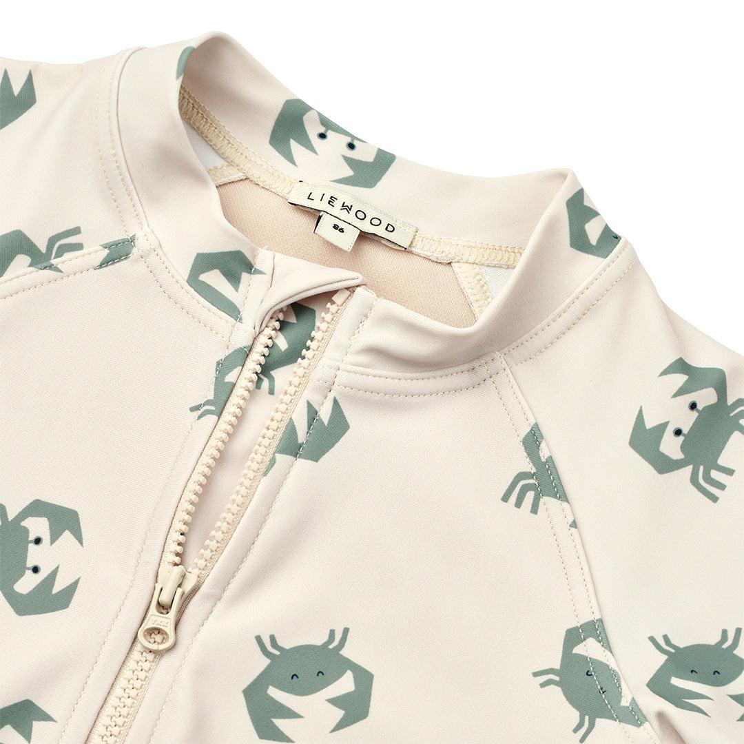 Liewood Max Printed Swim Jumpsuit - Crab - Sandy、mySite、merchandisen