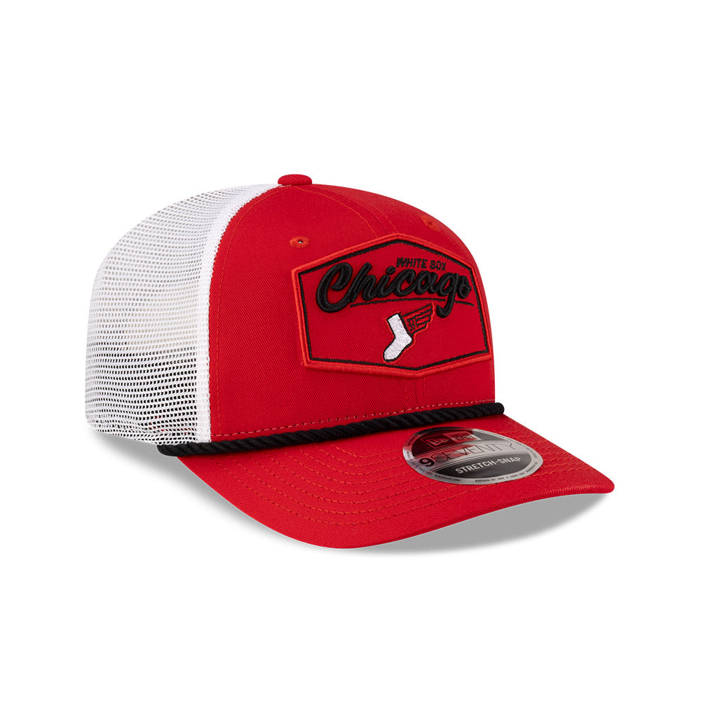 Chicago White Sox New Era Pitch 9SEVENTY Stretch-Snap Adjustable Hat、mySite、vikingsvslions