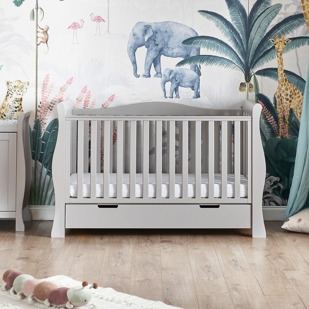  Obaby Stamford Luxe Cot Bed - Warm Grey、mySite、merchandisen