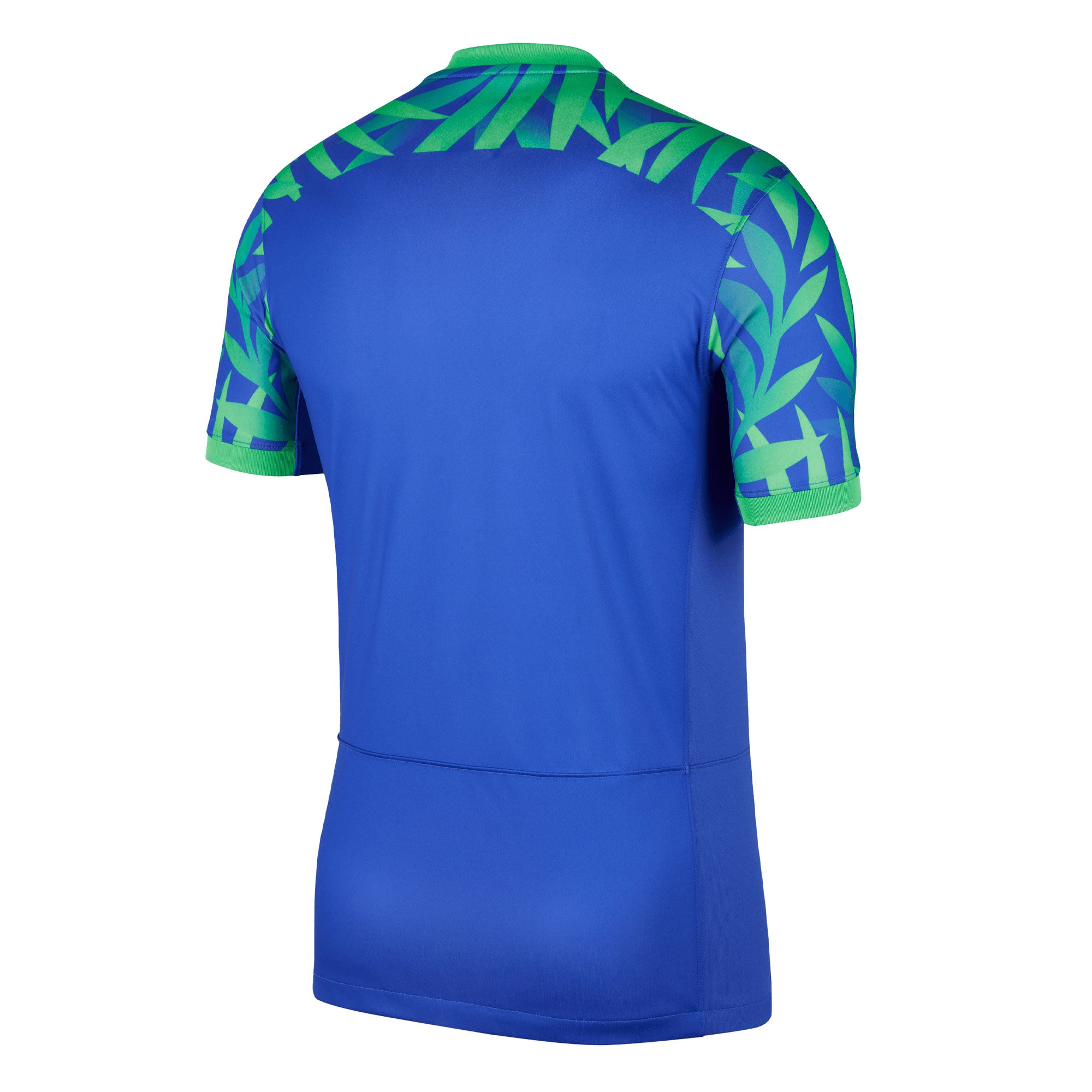 Nike Men's Brazil 2023/24 Away Jersey Blue/Green、mySite、bottomscart
