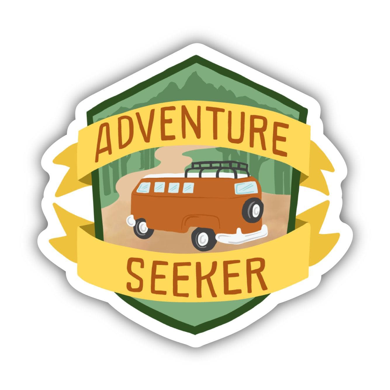  Adventure Seeker Sticker、mySite、ghnorth