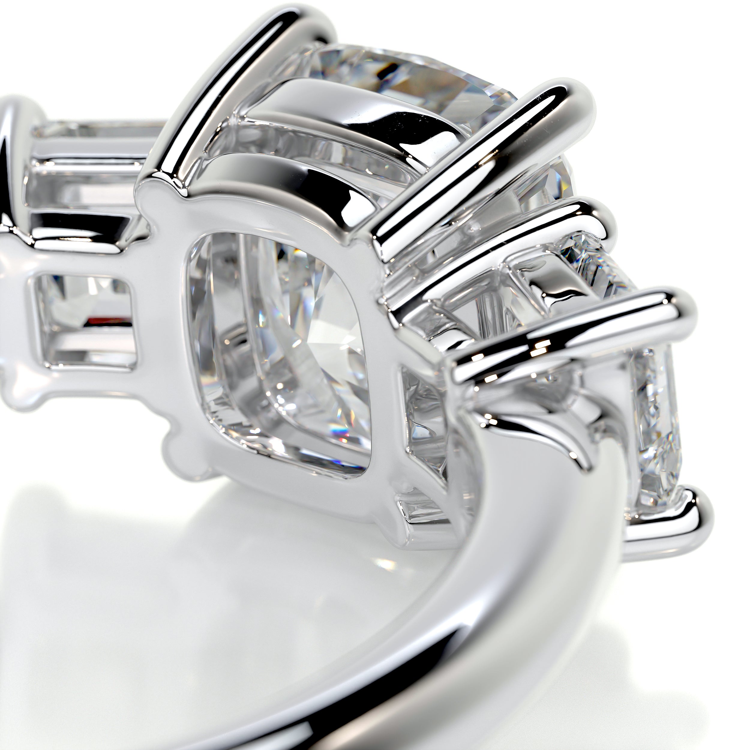 Amanda Diamond Engagement Ring -18K White Gold、mySite、hinf8tx79