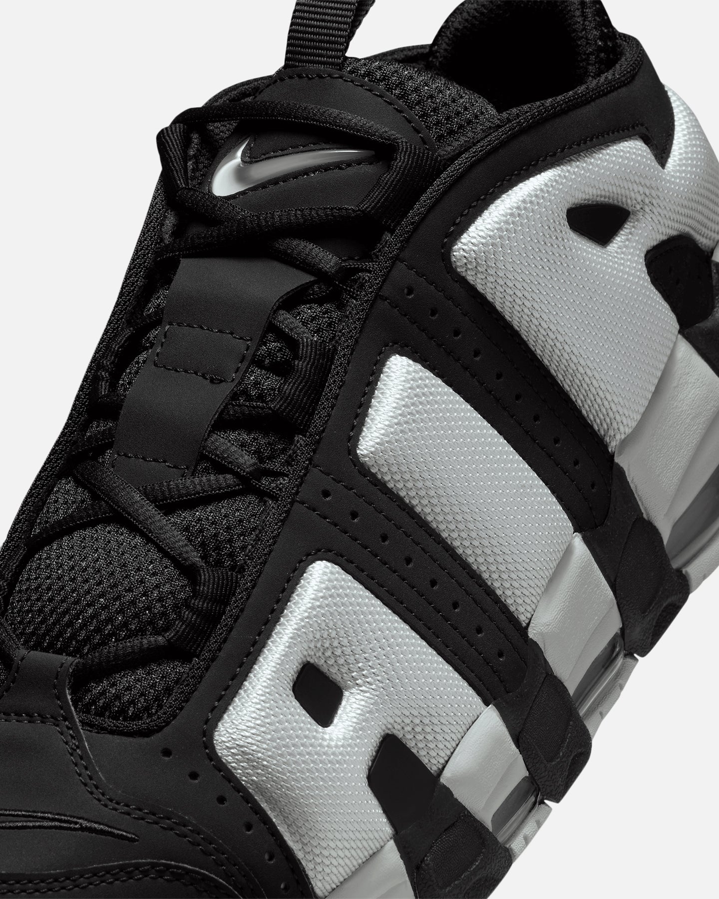 Nike Air More Uptempo Low Black/Photon Dust-Metallic Silver、mySite、zt4zffjzw