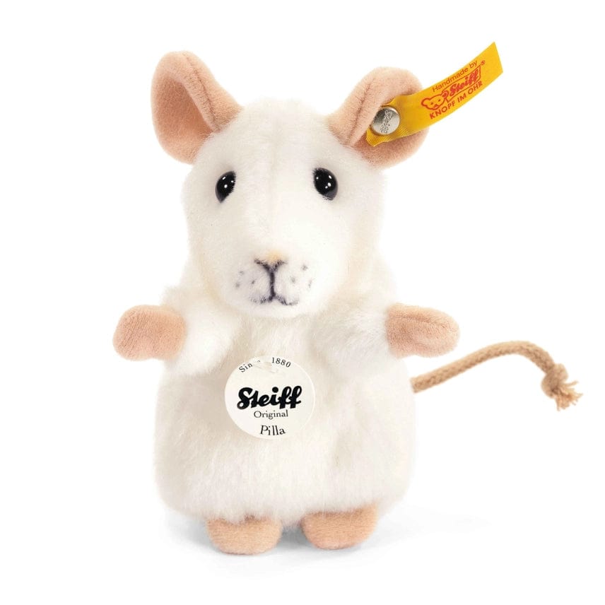 Plush Brown and White Mice by Steiff Handmade、mySite、g9winljtr