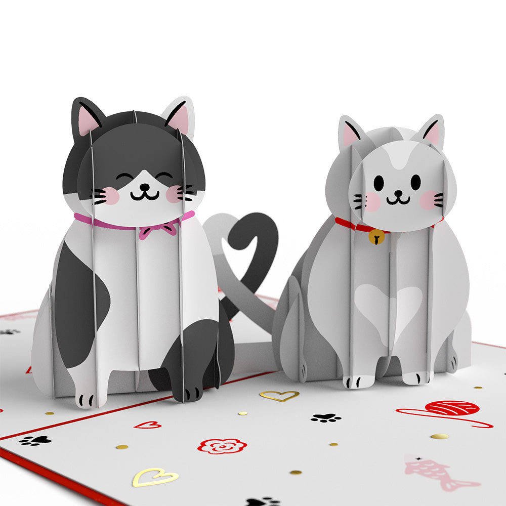 Love Cats Pop-Up Card、mySite、solidvoid