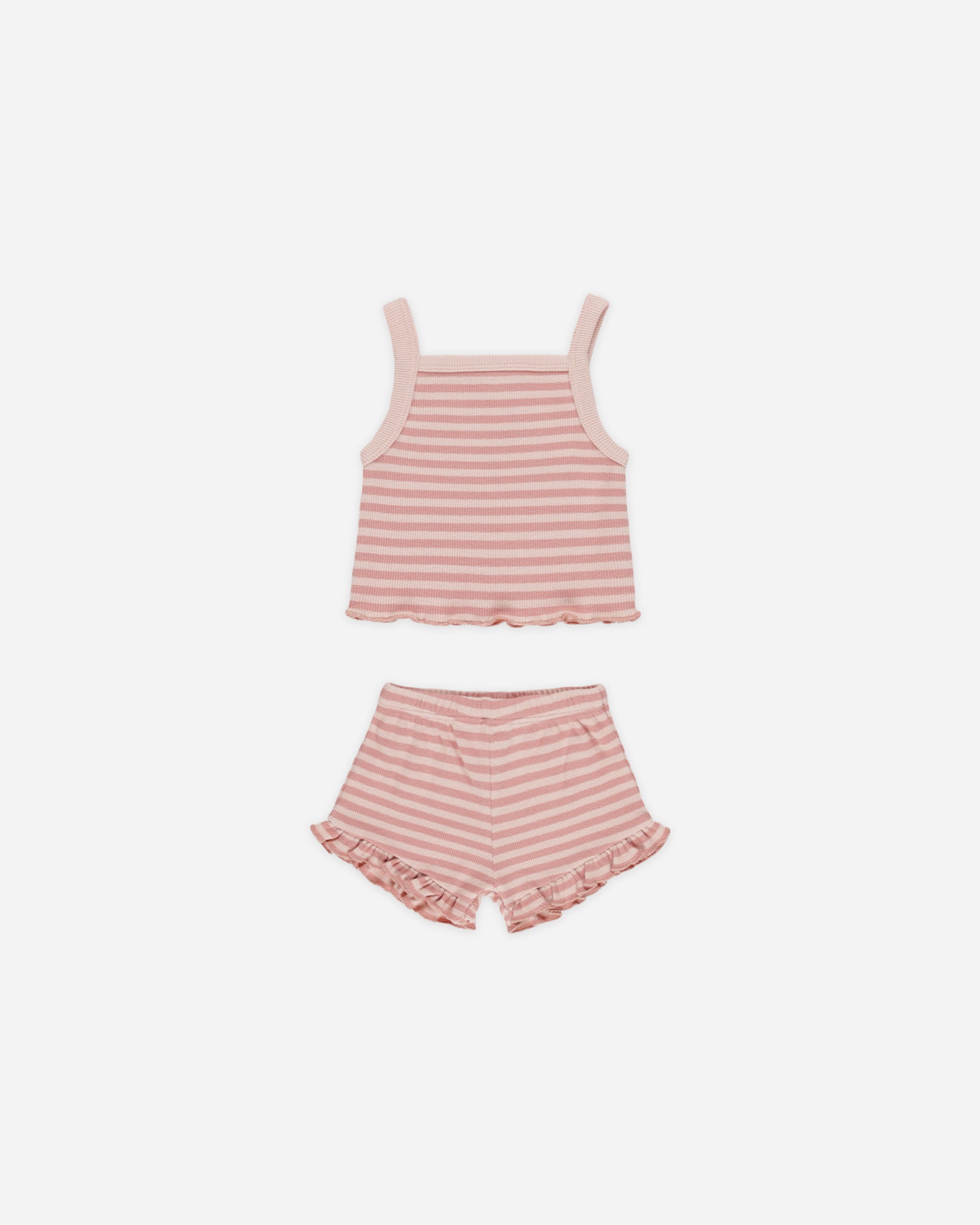  Evie Tank + Shortie Set || Pink Stripe、mySite、layawaytickets