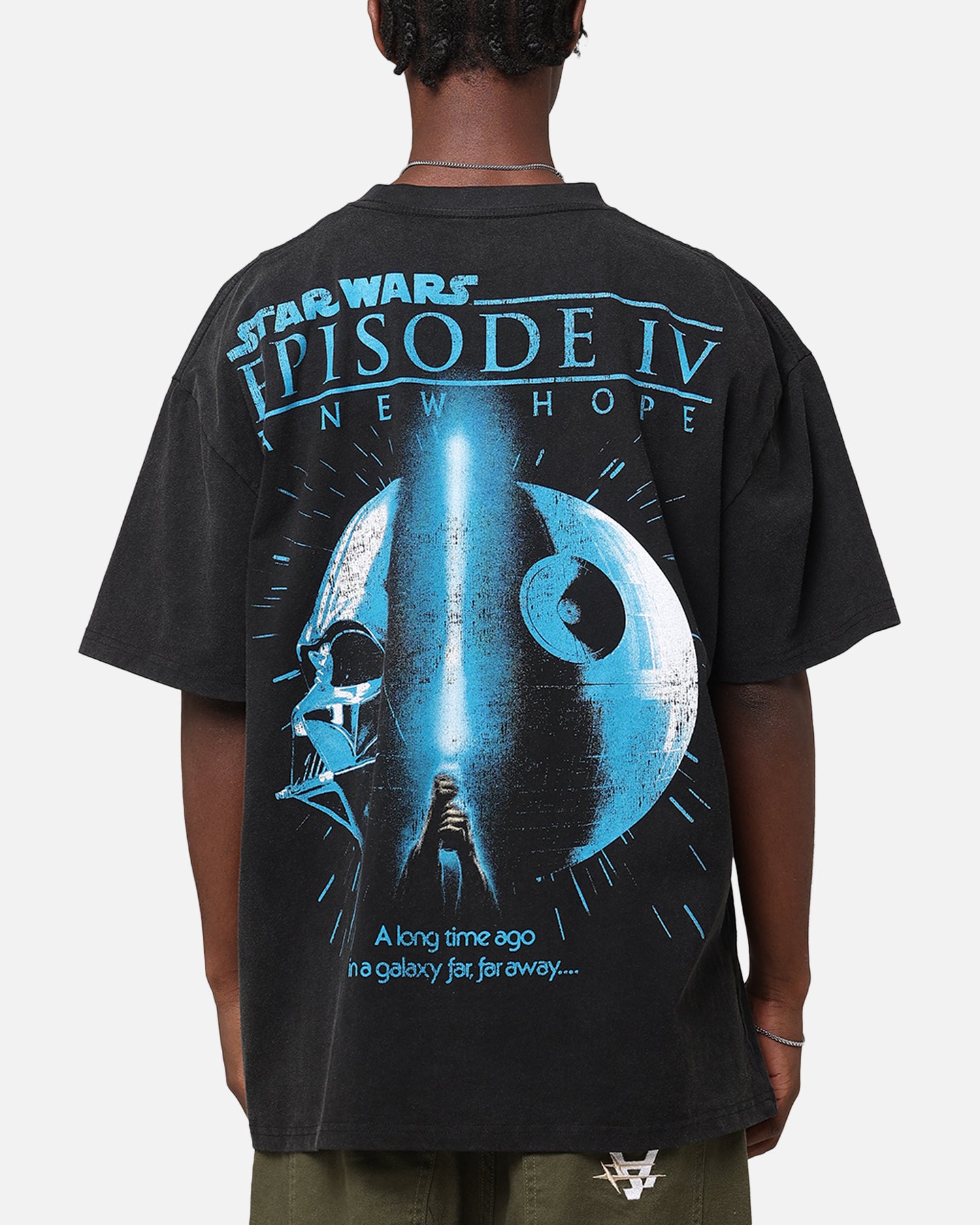 Star Wars Episode IV '77 Heavy Vintage T-Shirt Vintage Black、mySite、zt4zffjzw