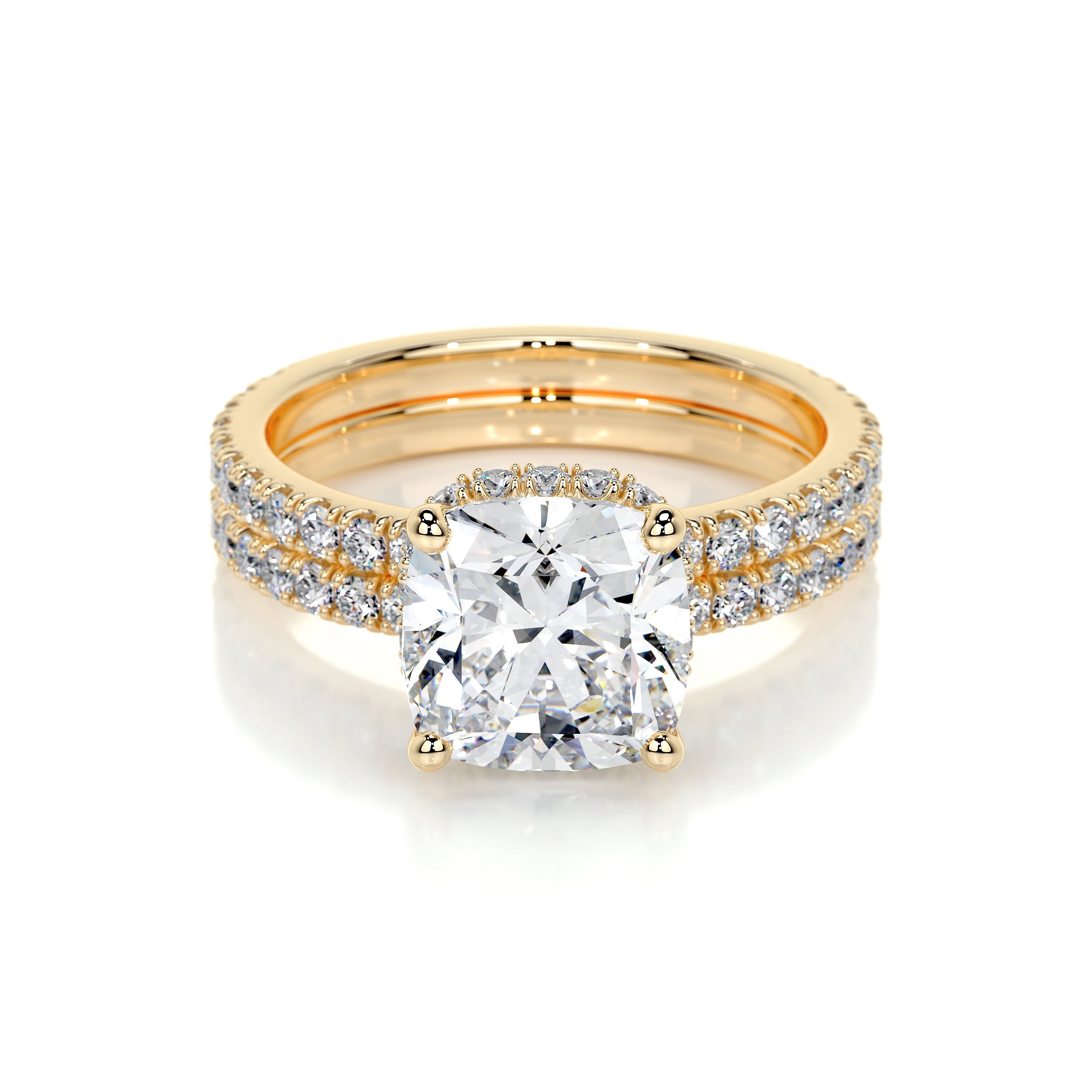 Madeline Lab Grown Diamond Bridal Set -18K Yellow Gold、mySite、hinf8tx79