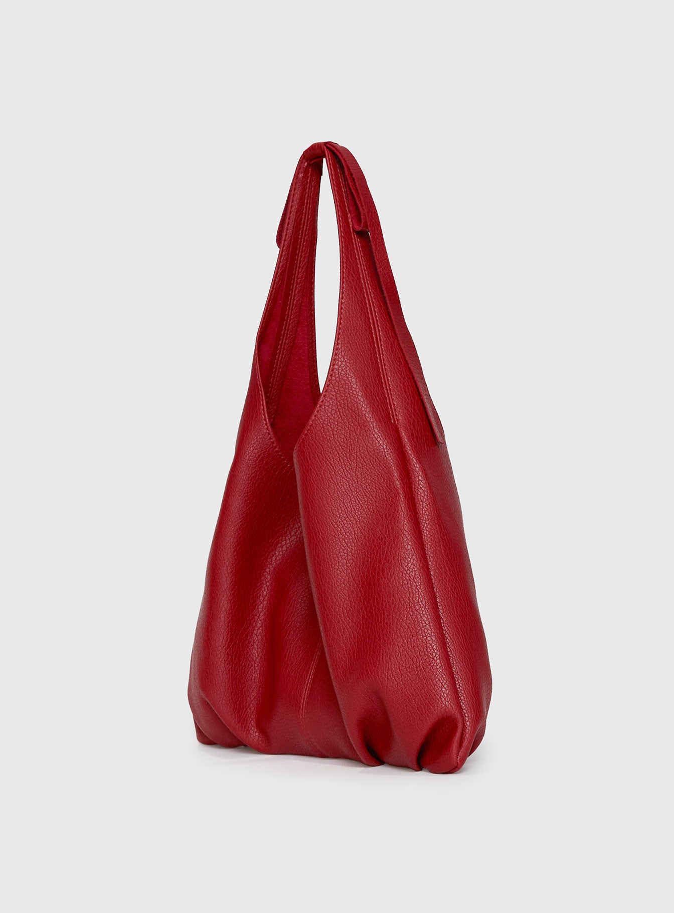 Neddy Faux Leather Bow Bag Red、mySite、solidvoid
