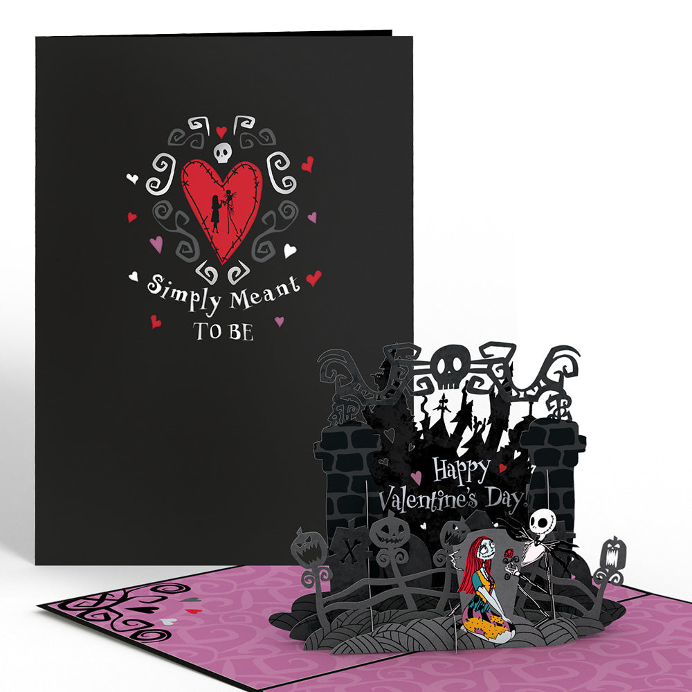 Disney Tim Burton's The Nightmare Before Christmas Simply Meant to Be Pop-Up Card、mySite、solidvoid