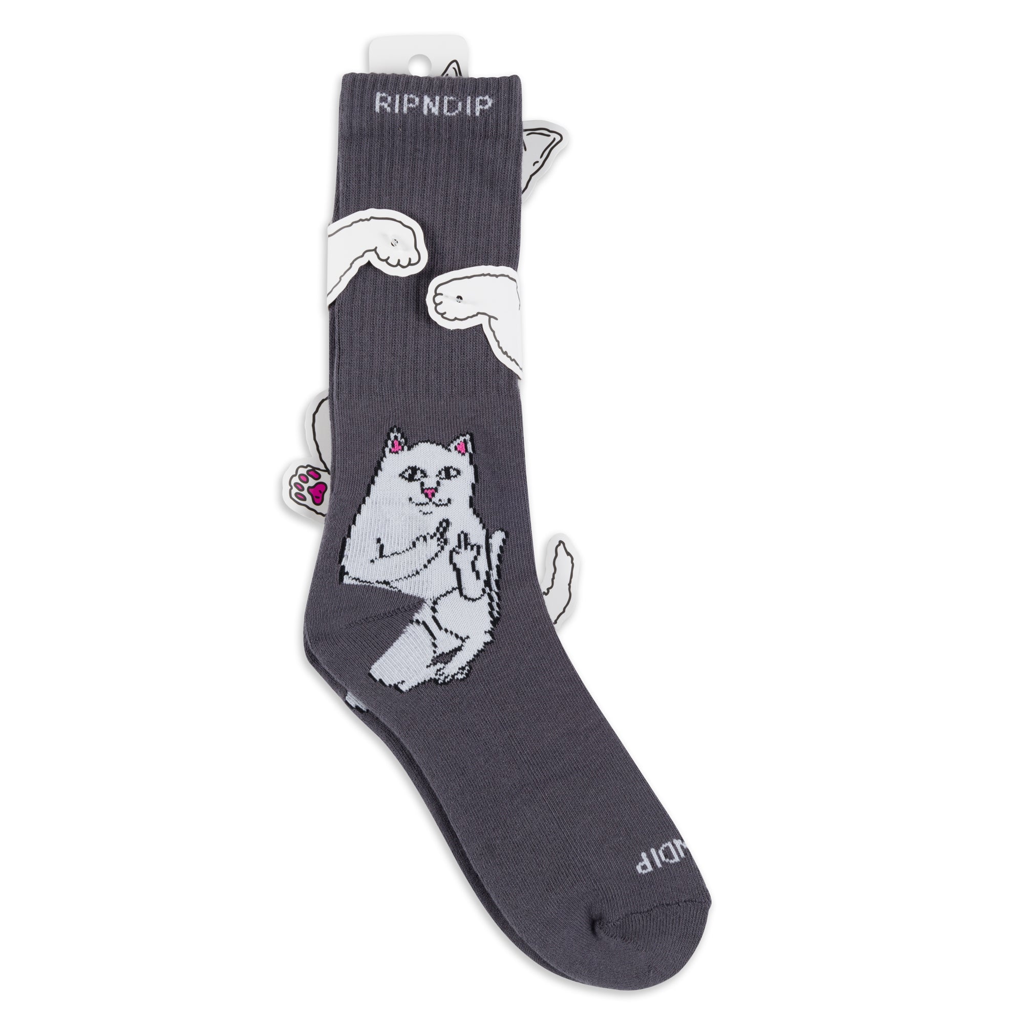  Lord Nermal Socks (Charcoal)、mySite、merchandisen