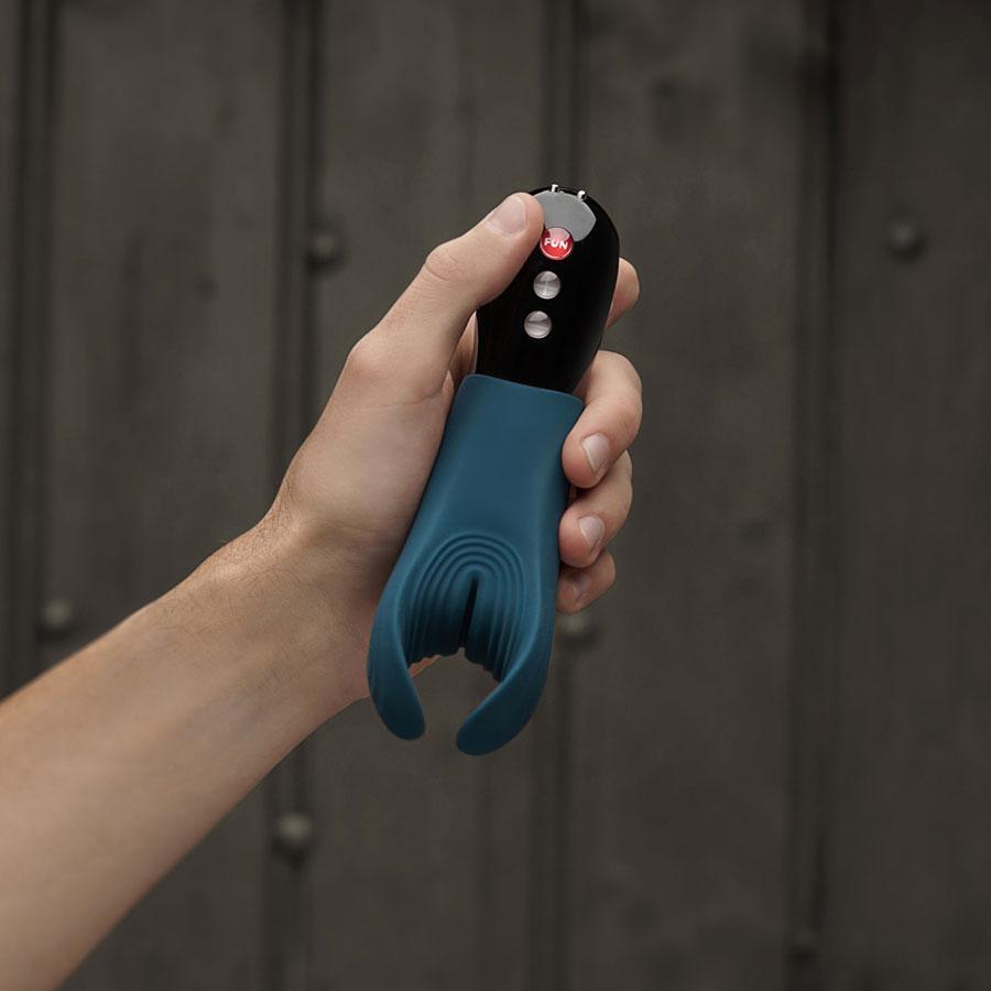 Fun Factory Manta Rechargeable Penis Vibrator and Male Masturbator、mySite、bottomscart