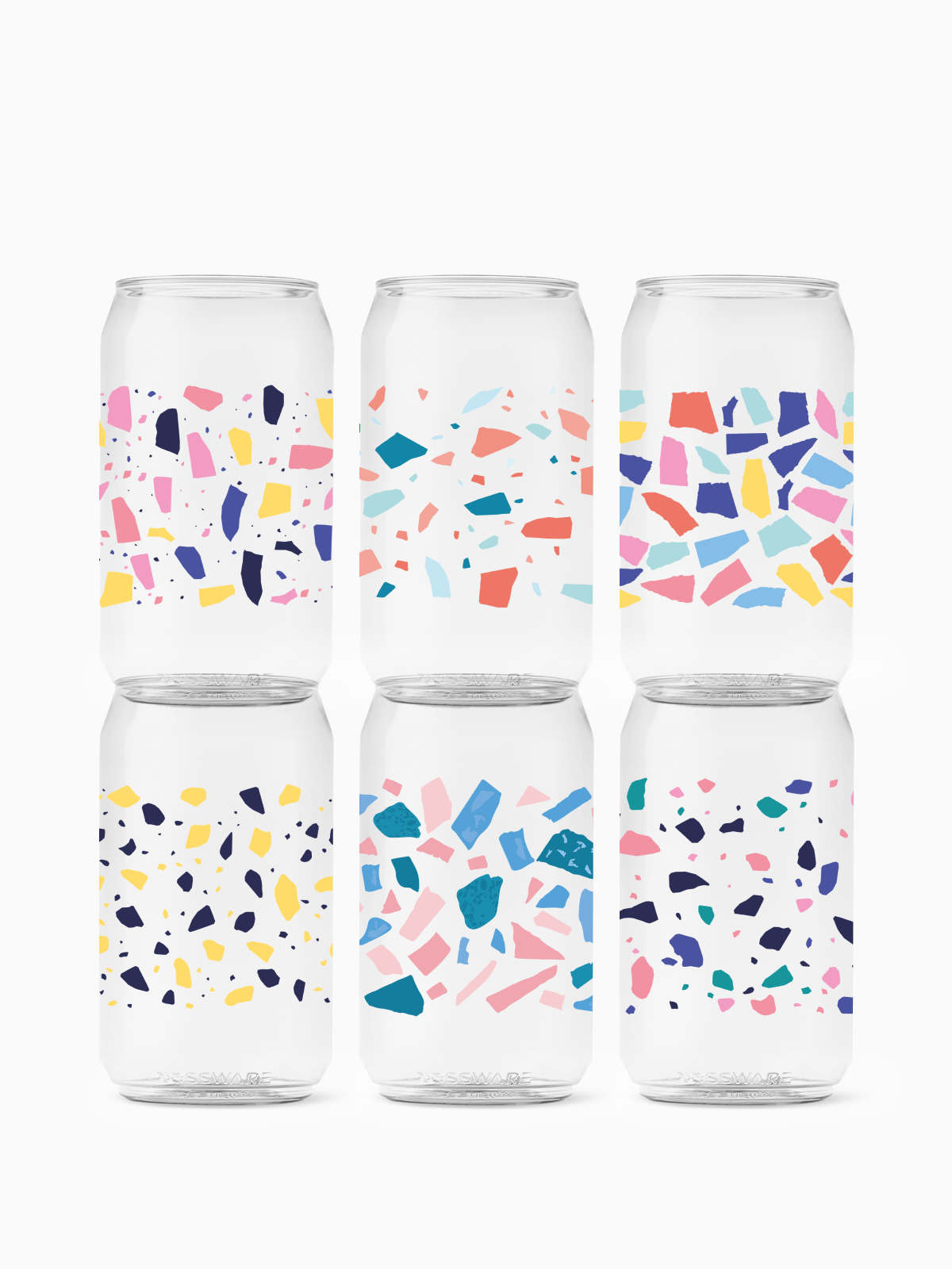 Colorful Terrazzo - POP 12oz Can、mySite、camillekostekn
