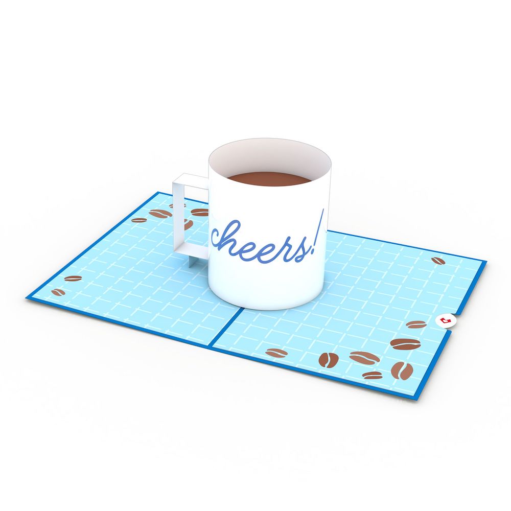 Thanks A Latte Pop-Up Card、mySite、solidvoid