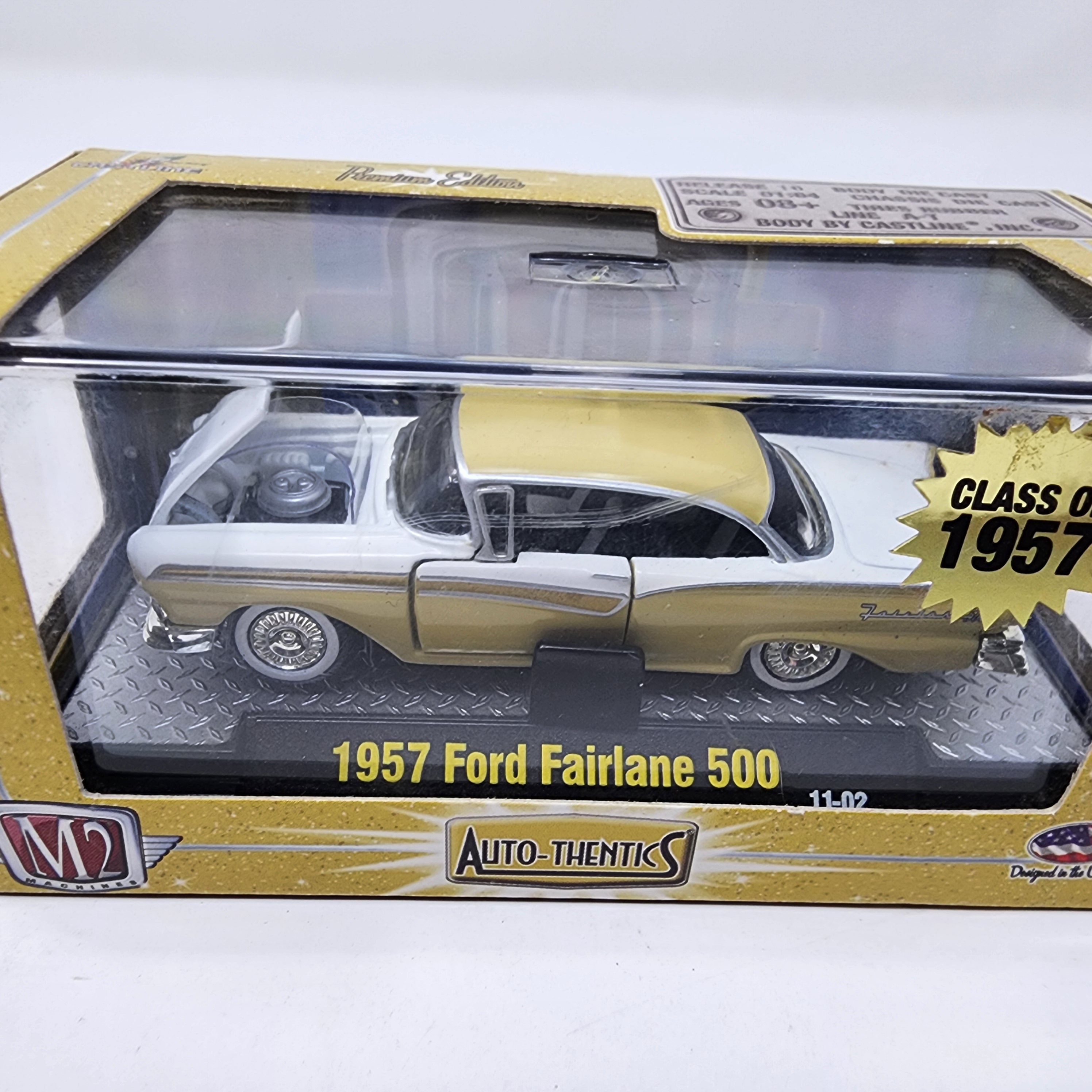 1957 Ford Fairlane 500 * M2 Machines Auto-Thentics、mySite、hgirdovlk