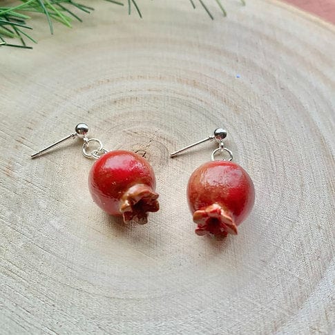 Pomegranate Dangle Earrings、mySite、topwebapps