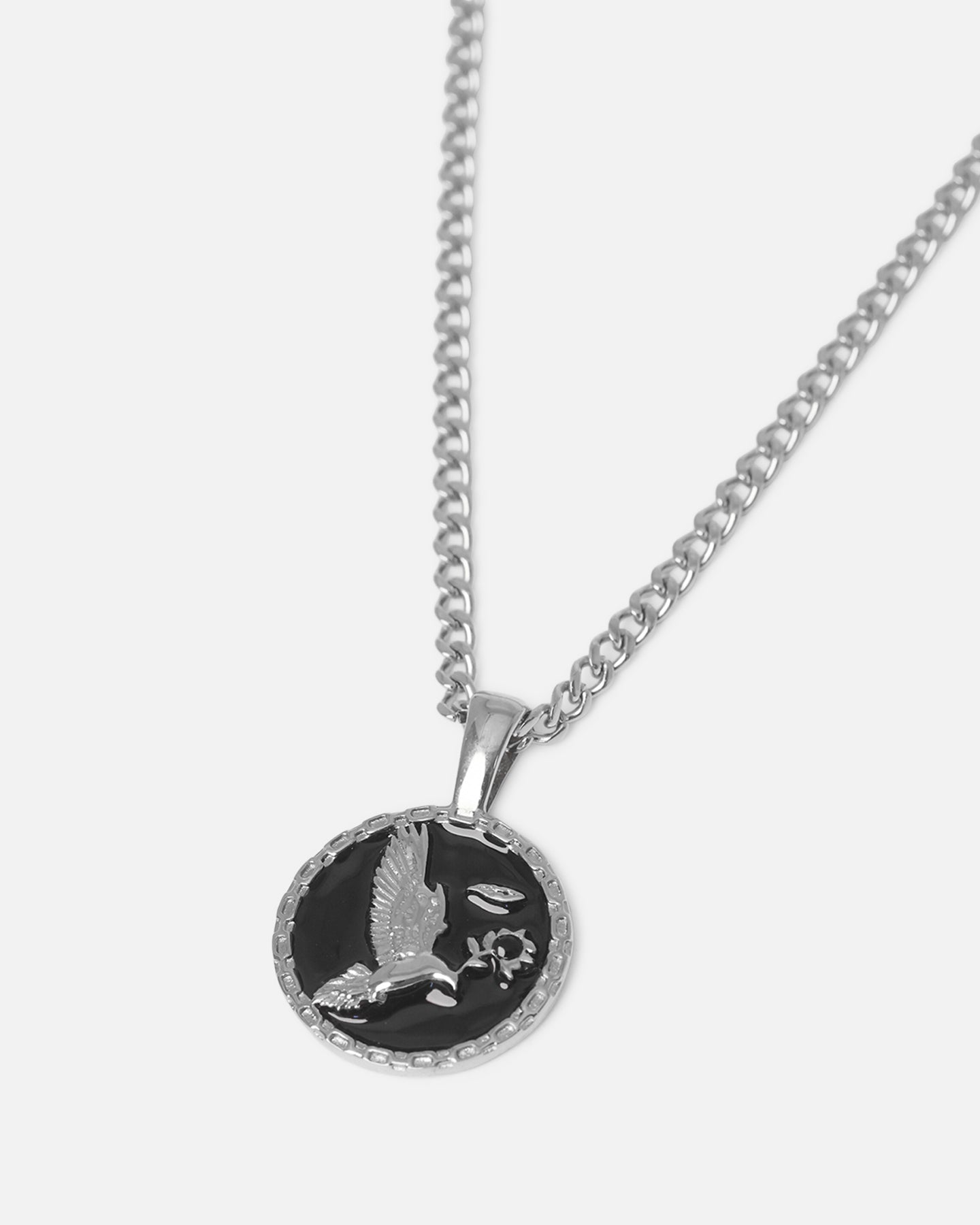 Saint Morta Doves Pendant Chain White Gold、mySite、zt4zffjzw