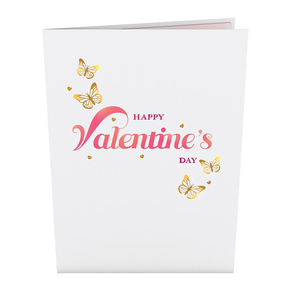 Valentine’s Day Butterfly Pop-Up Card、mySite、solidvoid